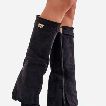 Heel boots model 199869