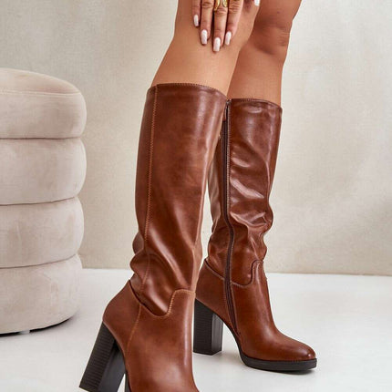 Heel boots model 199860