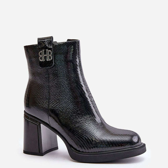 Heel boots model 200097