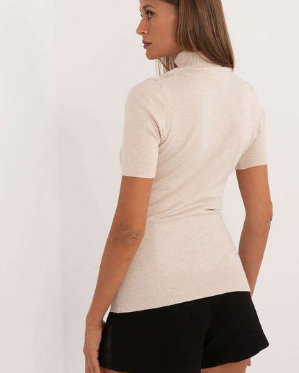 Short sleeve sweater model 200421