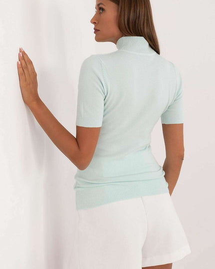 Short sleeve sweater model 200421