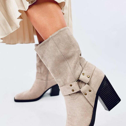 Heel boots model 200623