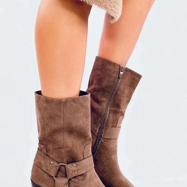 Heel boots model 200624