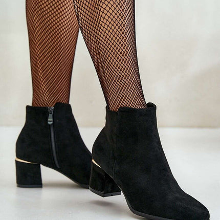 Heel boots model 200626
