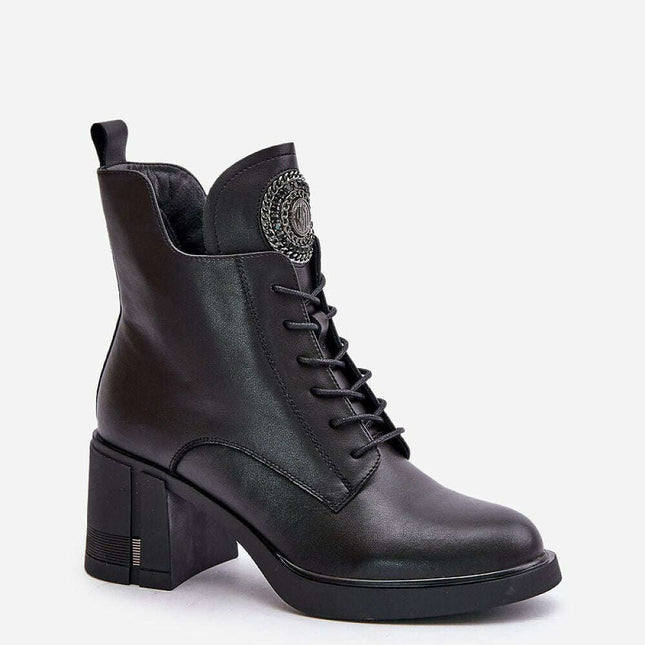 Heel boots model 201009