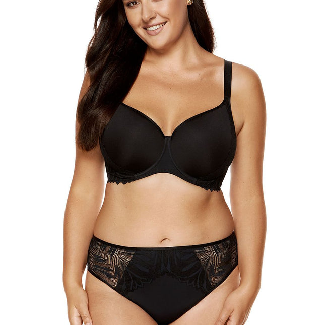 Gorteks Padded Bra with Adjustable Straps and Breathable Fabric