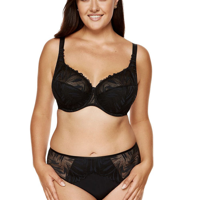 Gorteks Semi-Soft Bra with Adjustable Straps and Breathable Fabric