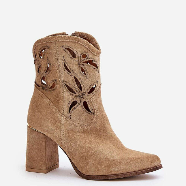 Heel boots model 201150