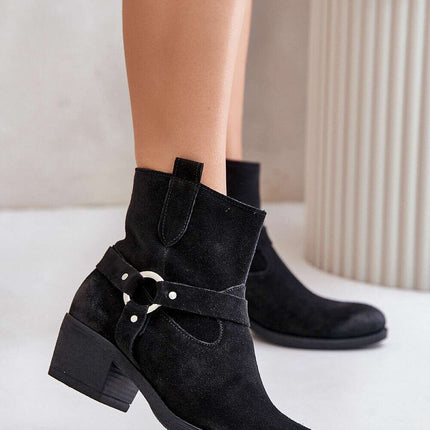 Heel boots model 201176