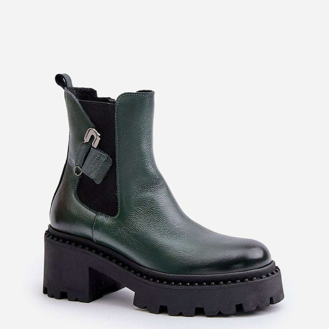 Heel boots model 201178