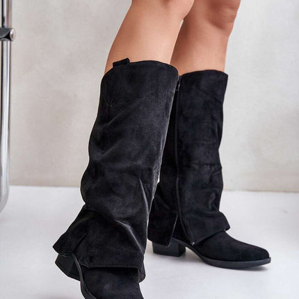 Heel boots model 201288