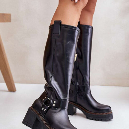 Heel boots model 201305