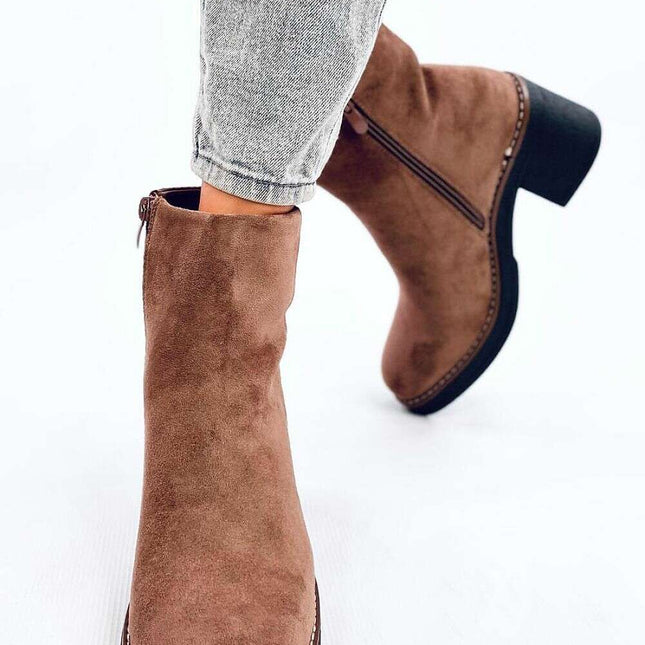 Heel boots model 201373