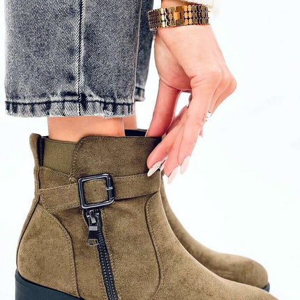 Heel boots model 201385