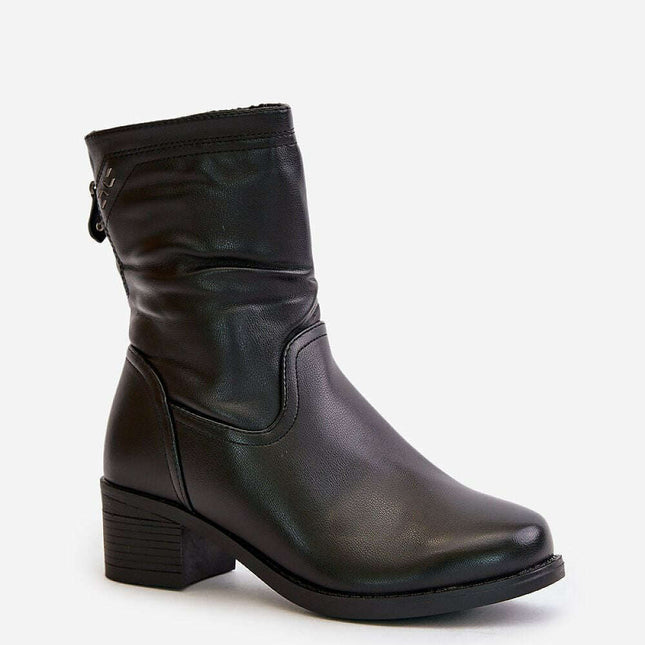 Heel boots model 201524