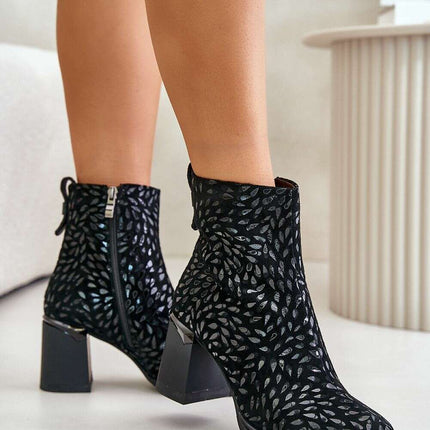 Heel boots model 201527