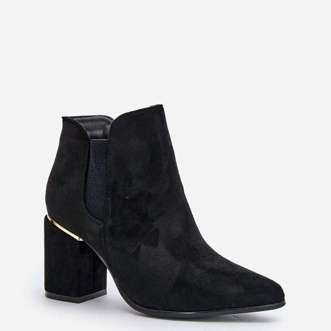 Heel boots model 201549