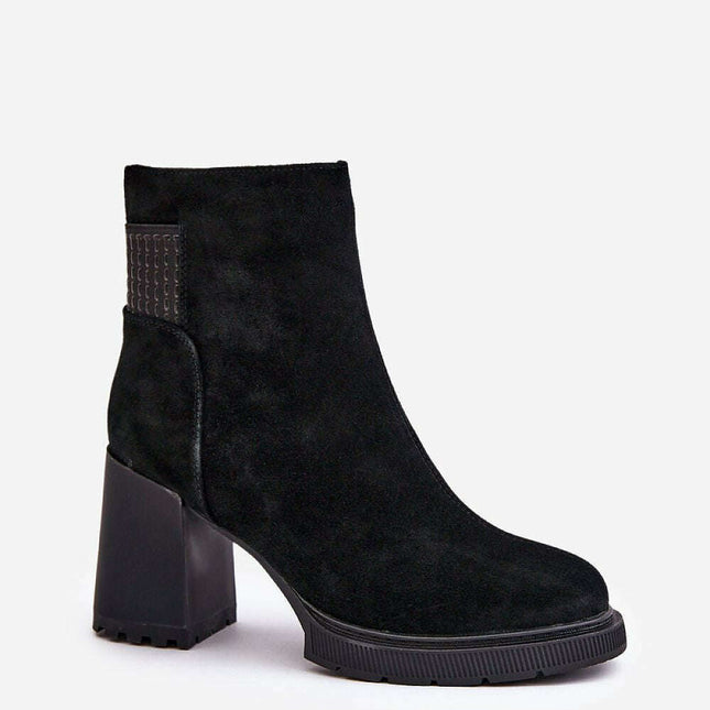 Heel boots model 201684