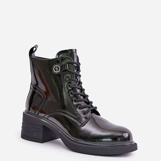 Heel boots model 201686