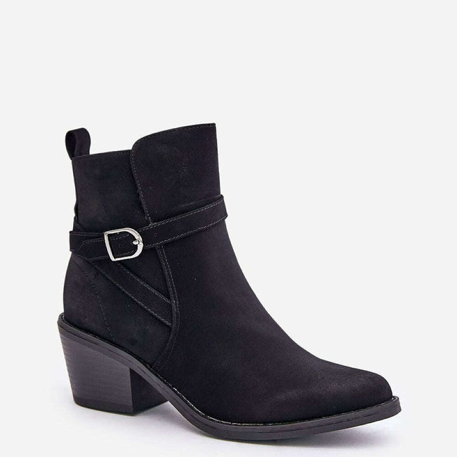 Heel boots model 201696