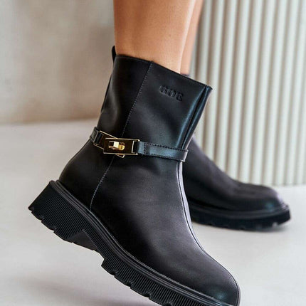 Heel boots model 201759