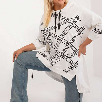 Plus size blouse model 201839