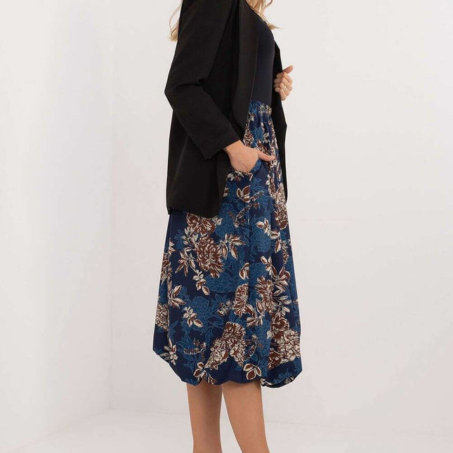 Blue Bomber Skirt 201847 Elastic Waistband Polyester