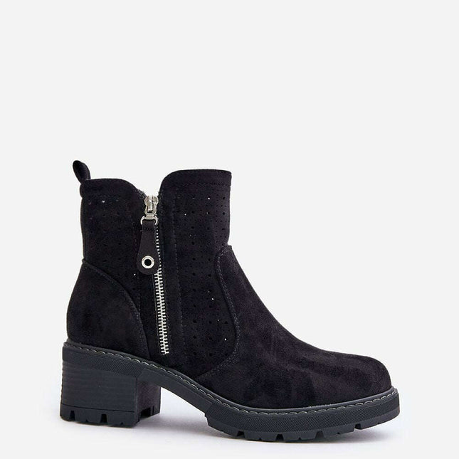 Heel boots model 201883