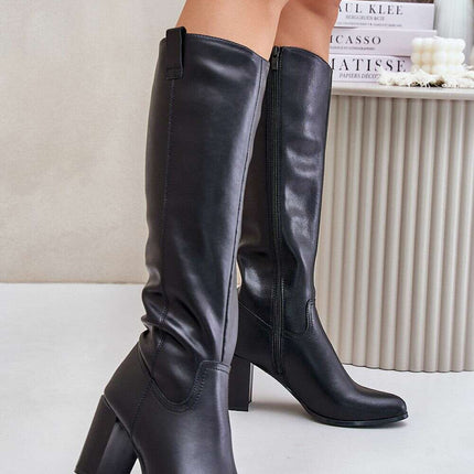 Heel boots model 202030