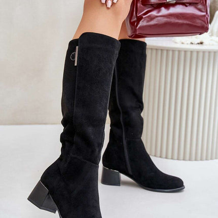 Heel boots model 202034