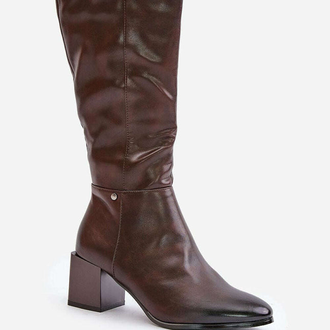 Heel boots model 202037