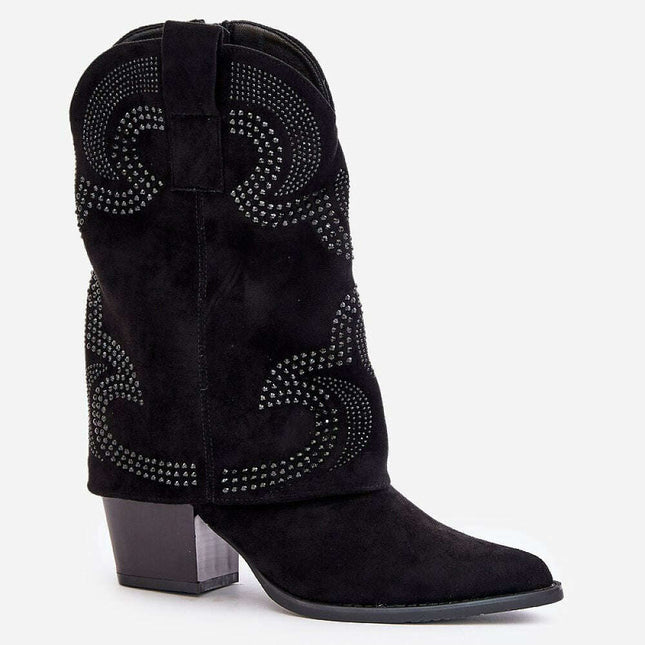 Heel boots model 202046