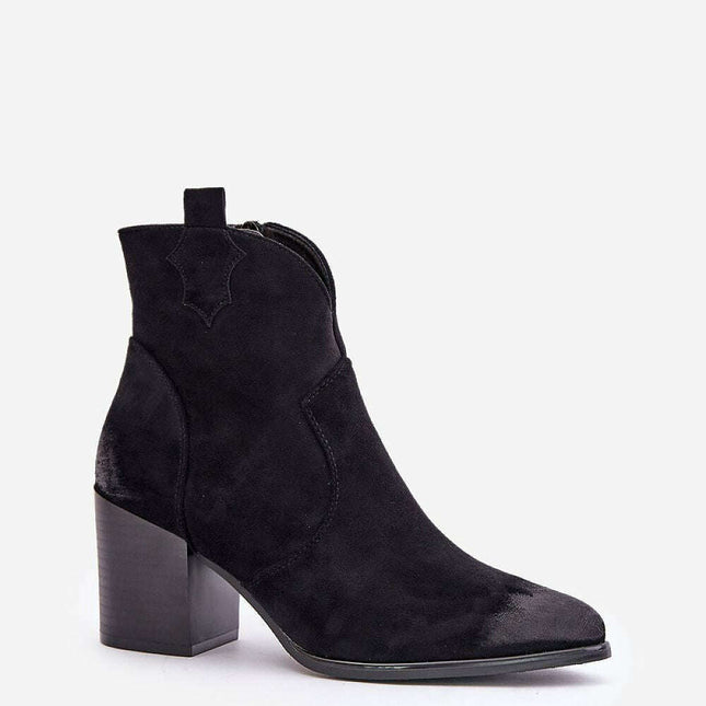 Heel boots model 202056