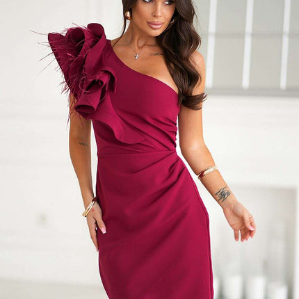 Chic Bicotone Evening Dress for Formal Occasions