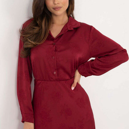 Long Sleeve Shirt 202527 Embroidered Flower Pattern