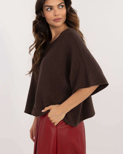 Short sleeve sweater model 202700