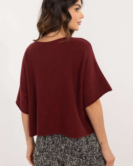 Short sleeve sweater model 202700