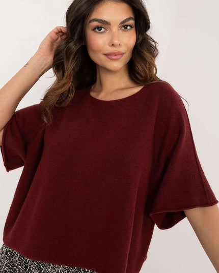 Short sleeve sweater model 202700