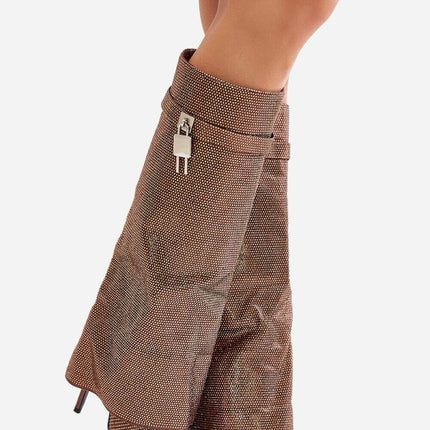 Heel boots model 202602