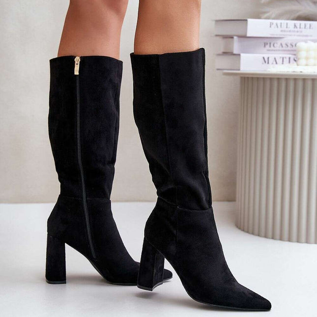Heel boots model 202725