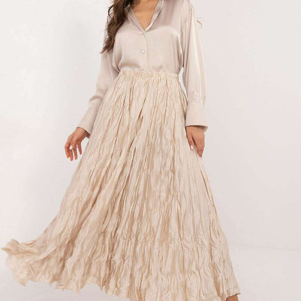 Blue Long Skirt Model 202768 for Everyday and Office Wear