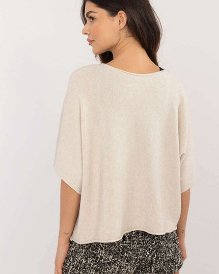 Short sleeve sweater model 202700