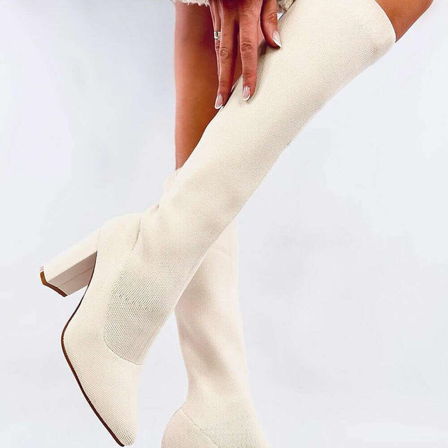 Heel boots model 203037