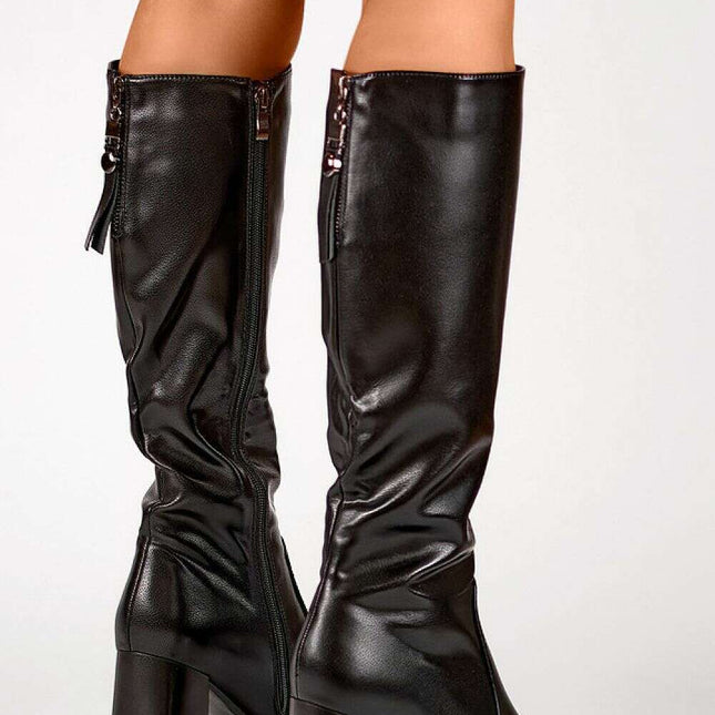 Heel boots model 203042