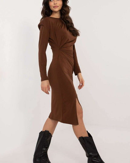 Cocktail Dress 202535 Violet Midi Pencil Silhouette