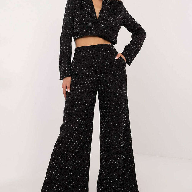 Women Palazzo Pants 203492 Elegant Formal Trousers Chic