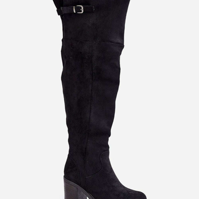Heel boots model 203508