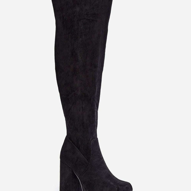 Heel boots model 203517