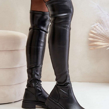 Heel boots model 203519