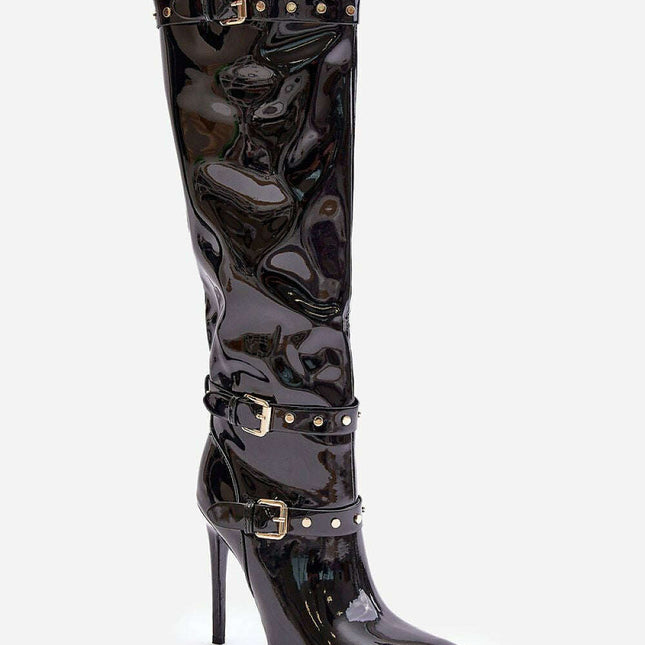 Heel boots model 203520